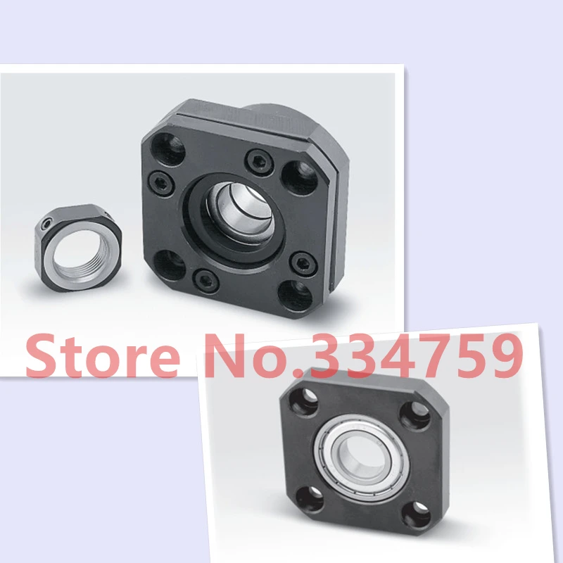 

NEW FK15 FF15 Support Unit for Ball Screw SFU2005 SFU2010 SFU2004 set :1 pc FK15 Fixed Side +1 pc FF15 Floated Side