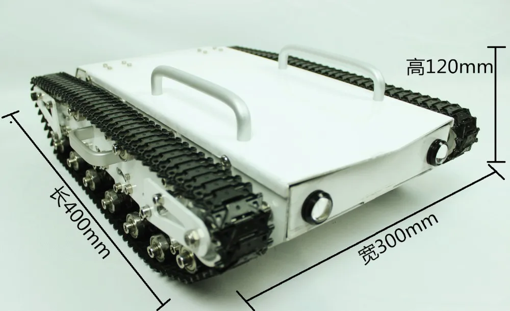 Official iSmaring Big Tank Car Chassis/ Tracked Car/Weight 8.5KG,Load Carry more than 30kg! / Obstacle-surmounting Robot Parts f