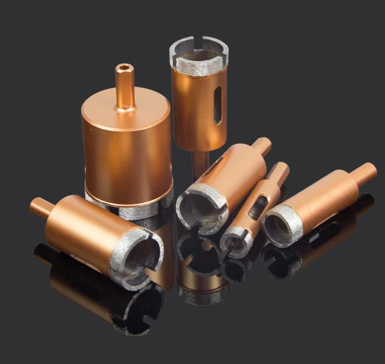 75 millimetri 80 millimetri 85 millimetri 90 millimetri 100 millimetri di Pietra di Marmo Granito Porcellana Piastrelle di Ceramica di Vetro Taglierina Bit nucleo Drill Bit Foro Del Diamante Ha Veduto