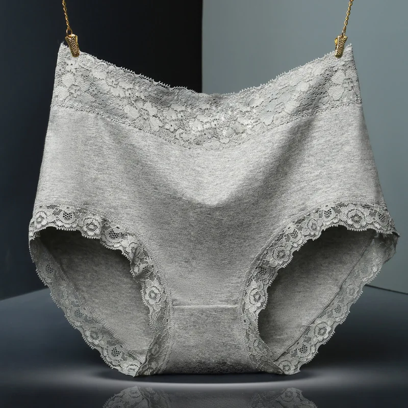 High Quality Sexy Panties Women Underwear High Waist Cotton Briefs Calcinha Lingeries Pink Panty Plus Size Shorts Underpant Lady