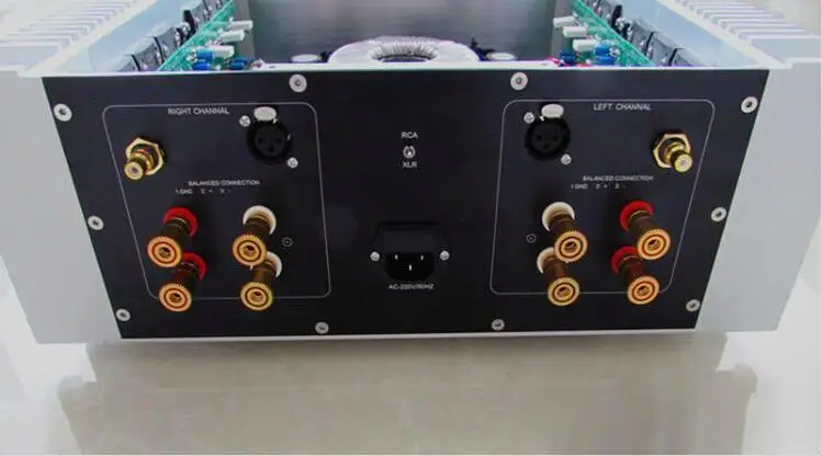 Repeated engraving Switzerl and Goldmund Telos 600 pure post-stage fever hifi power amplifier