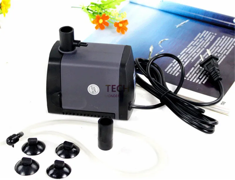 

Free Shipping WP-4000 2000L/H 40W 220-240V Aquarium Fish Tank Submersible Pump Water Pump