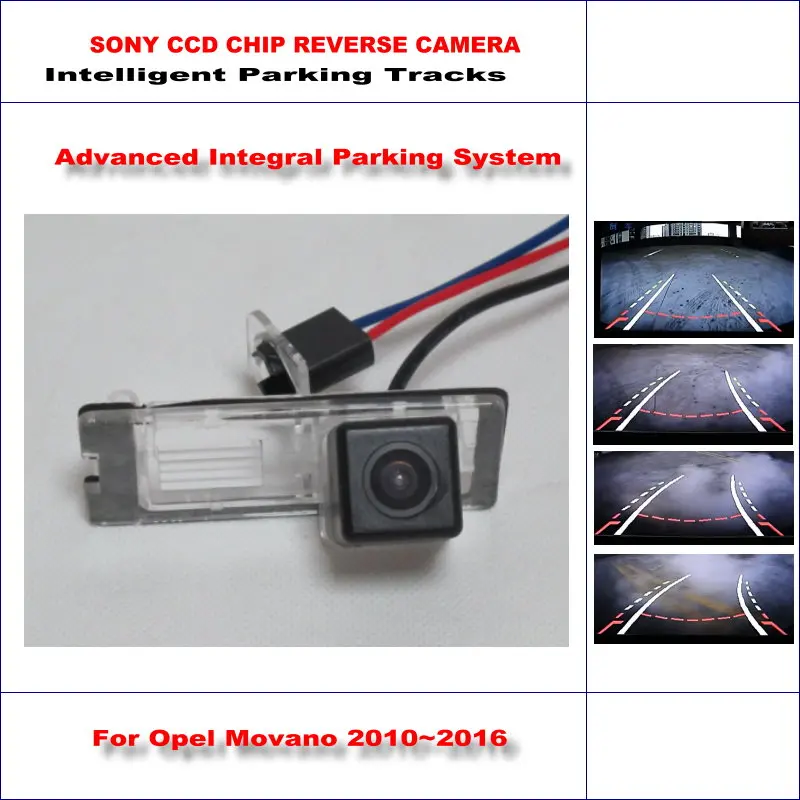 

For Opel Movano 2010-2016 Car Rear View Reverse Camera Intelligent Parking Tracks Backup Dynamic Guidance Tragectory CAM