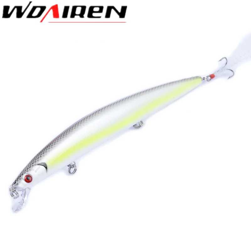 

1Pcs Fishing Lure Minnow Wobblers 18.5cm 22g Artificial Hard Bait Swimbait Feather Hook Isca Bait Crankbait Fishing Tackle