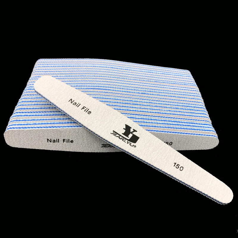 20/50 Pcs/Lot Drop Styling Nail Files UV Gel Nail Polish Remover Lixa Nails Buffer File Pedicure Tools Products For Manicure Set