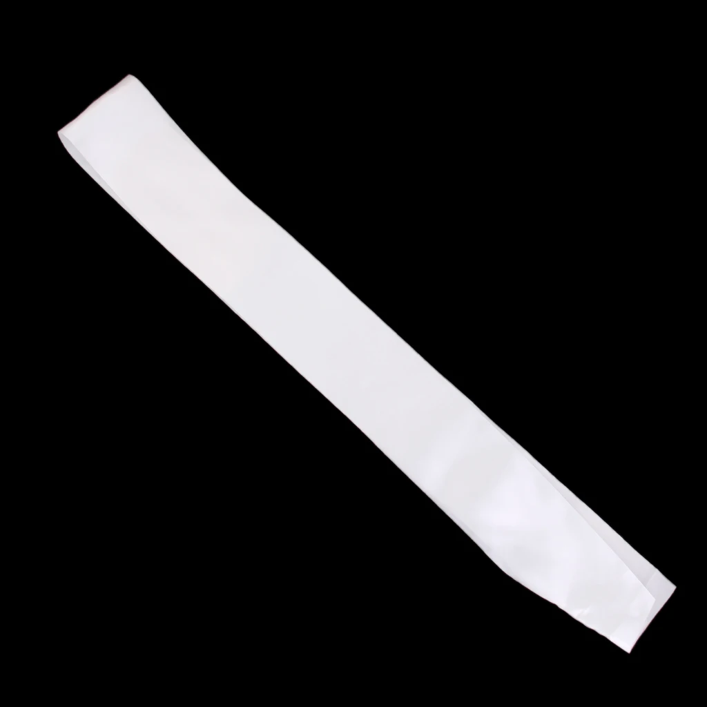 40pcs Blank Plain Satin Sash Hen Night Party Wedding Birthday Baby Shower DIY Sash Shoulder Strap White