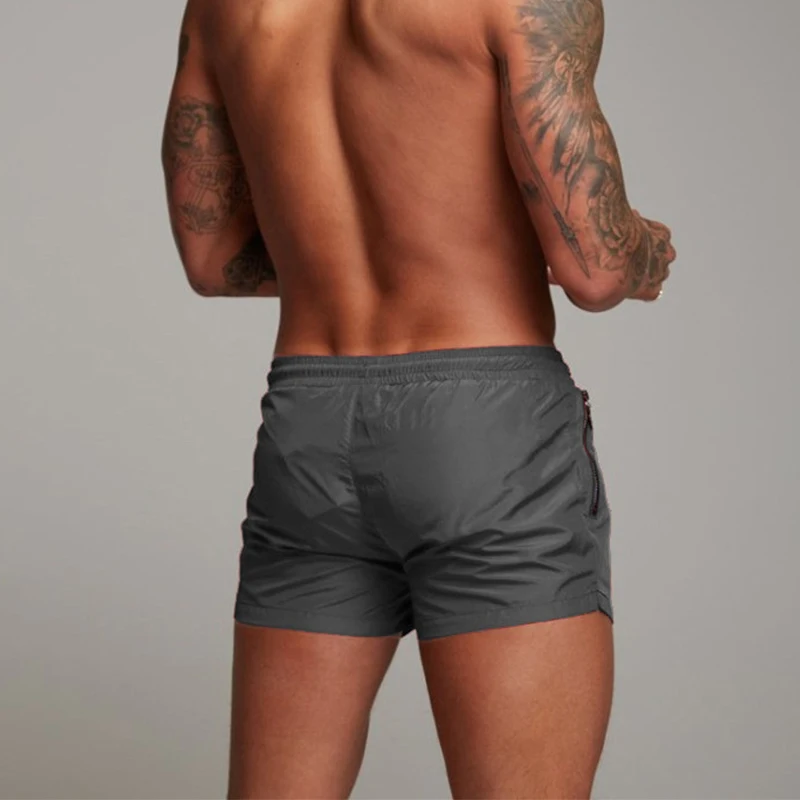 2023 New Mens Swimwear Board Shorts Swimsuit Men Sexy Swimwear Swimming Shorts Men Briefs Beach Shorts Sports Surf Swim Trunks