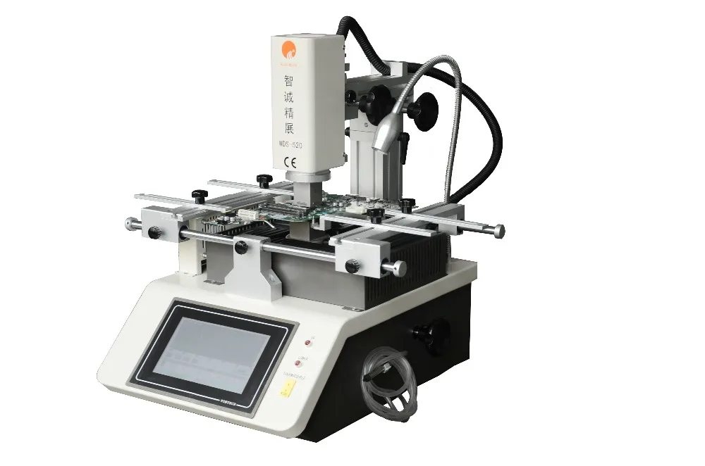 Low Price Mobile Phone Motherboard Bga Repair Station Wds-520 3 Zones Cell Phone Bga Rework Machine