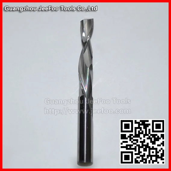 

8*42 Single Spiral Bit/ Cutting PVC / One Flute Spiral End Mill/ composite blade cutters