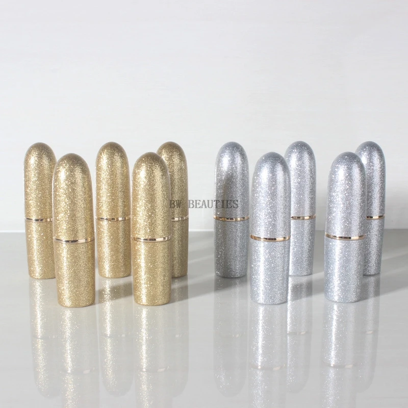 100Pcs/Lot Bullet Shape Empty Lipstick Tubes Homemade Lip Balm Tube Packaging Material Inner Diameter 12.1mm Good Quality