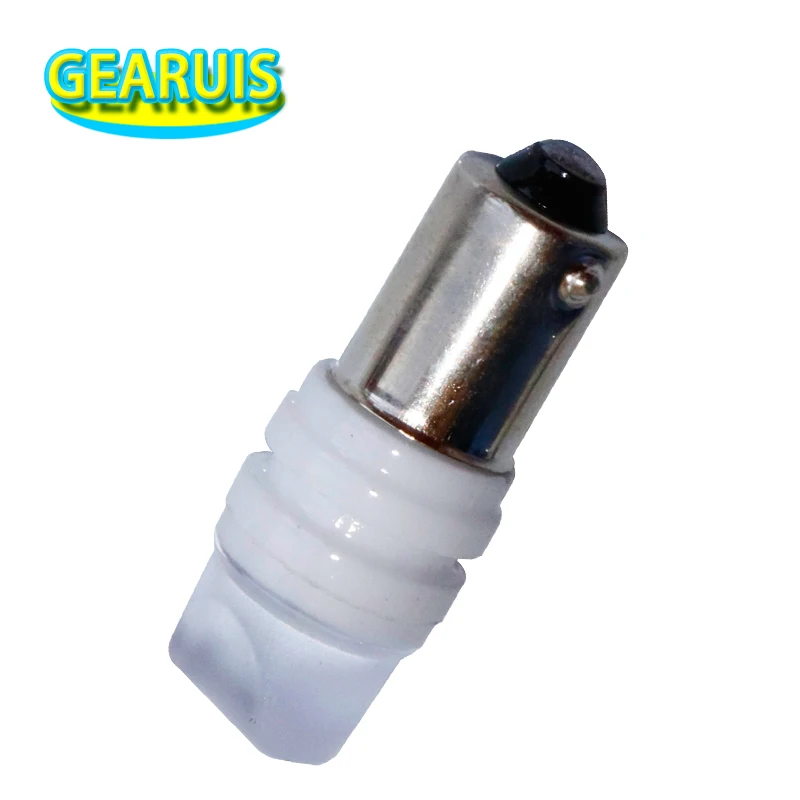 

100pcs Ceramic 3D T4W H6W BA9S 3 SMD 2835 LED Wedge Light bulbs Car Auto Interior Lights Reading Dome Licence plate Light 12V