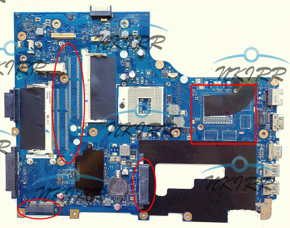 Imagem -04 - Placa-mãe para Acer Aspire Vg70 Vg70 Gt630m 710m 2g Nbm0s11001 Nbryq11001 Nbryp11001 Nbryr11001 E1731g E1-771g P273-m