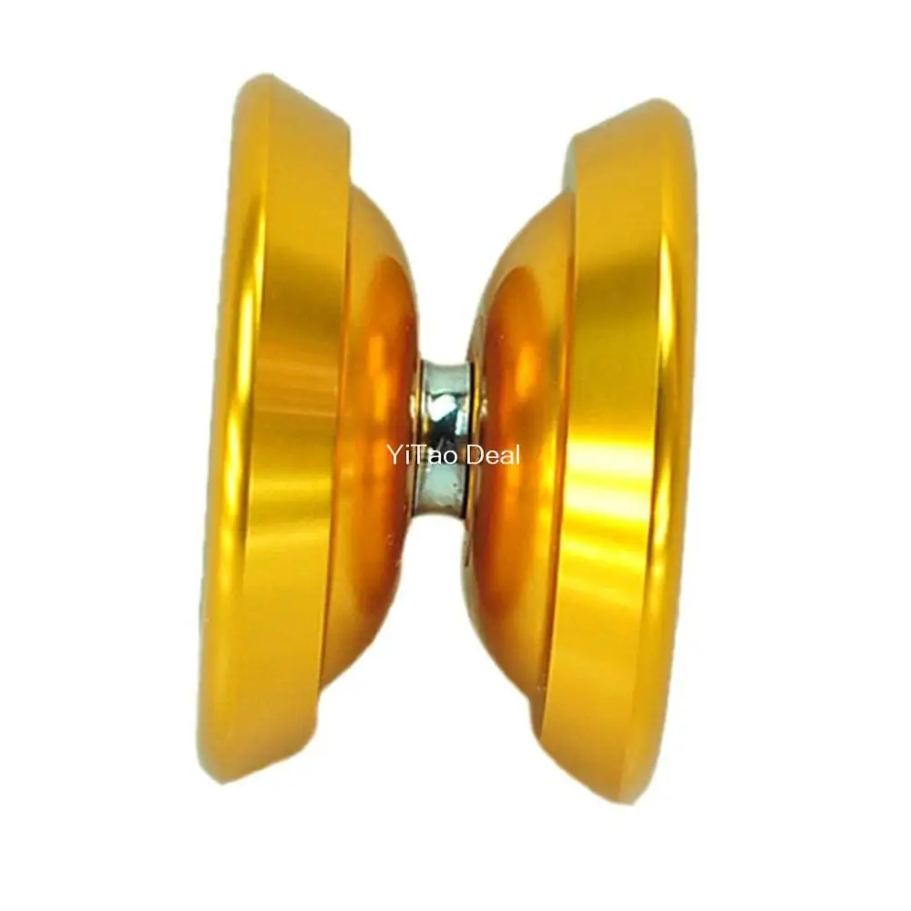 EBOYU New Golden yoyo Ball Magic YoYo T8 Shadow Aluminum Professional Yo-Yo Ball Gift Toys for Kids