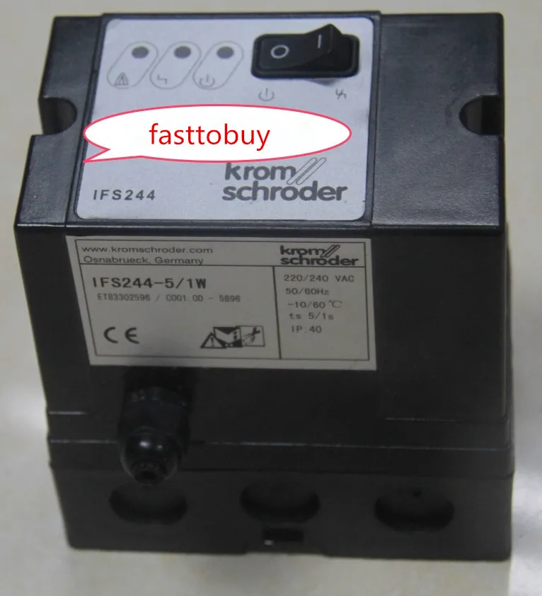 Kromschroder IFS244-5/1W control box for burner controller compatible