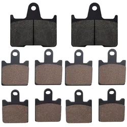 Motorcycle Front + Rear Brake Pads Disks for Kawasaki ZZR 1400 / ZX 14 Ninja (ZX 1400 A / C) (06-14) ZZR1400 ZX1400