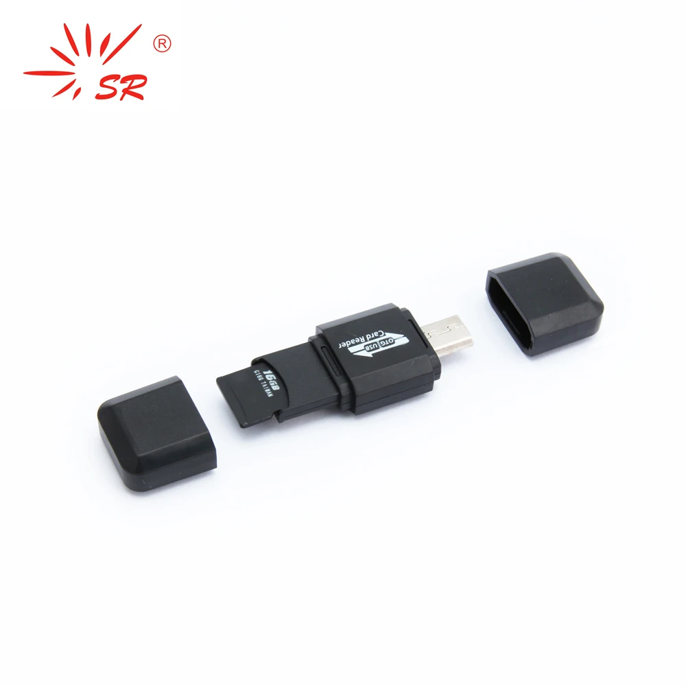 SR Diamond Style Micro SD Card Reader USB 2.0 Flash Lector Memory OTG Adapter Drive для ПК, ноутбуков, аксессуаров и смартфонов