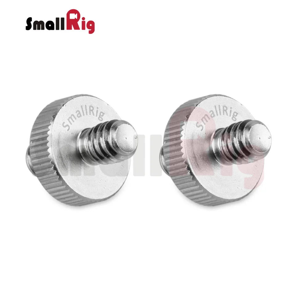 Adattatore per vite filettata maschio da 1/4 di pollice a maschio da 1/4 di pollice SmallRig (confezione da 2) Rig per fotocamera - 0828