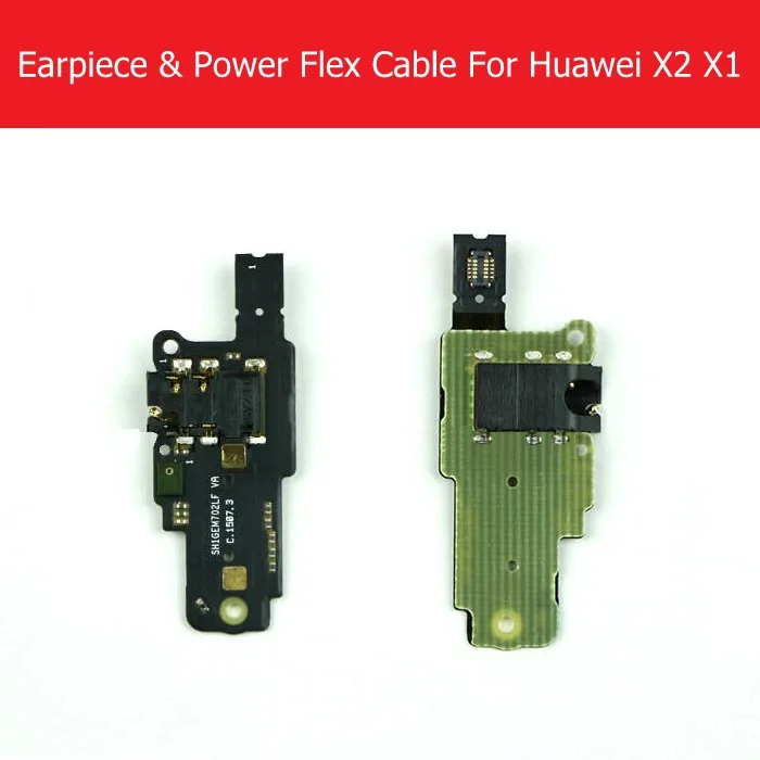 

Genuine headphone Audio Jack flex cable For Huawei MediaPad X2 X1 GEM-703L 7D-501U earphone port flex cable ribbon replacement