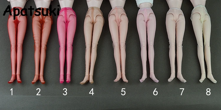 Accesorios para muñecas, calcetines, pantimedias para muñeca Barbie, pantalones informales para muñeca 1:6, 8 colores a elegir, regalo
