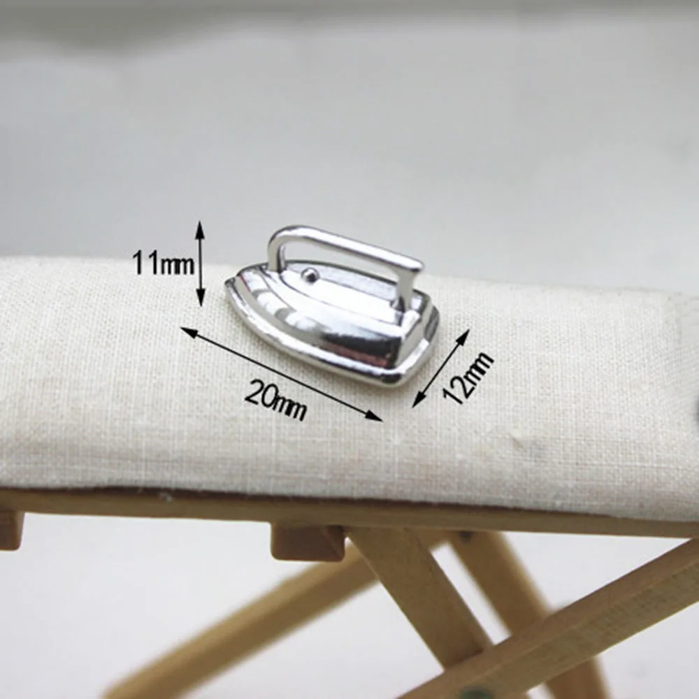 ملحقات مصغر لبيت الدمى 1/12 ألعاب مجسمة مصنوعة من حديد البخار لتزيين بيت الدمى