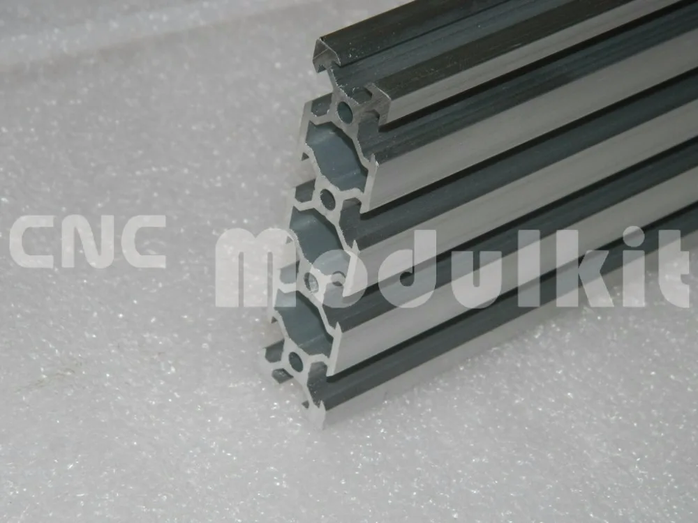 2080 V-slot Aluminum For CNC Router Aluminium Frame Extrusion Profile Free Cutting Device Equipment Construction CNC MODULKIT