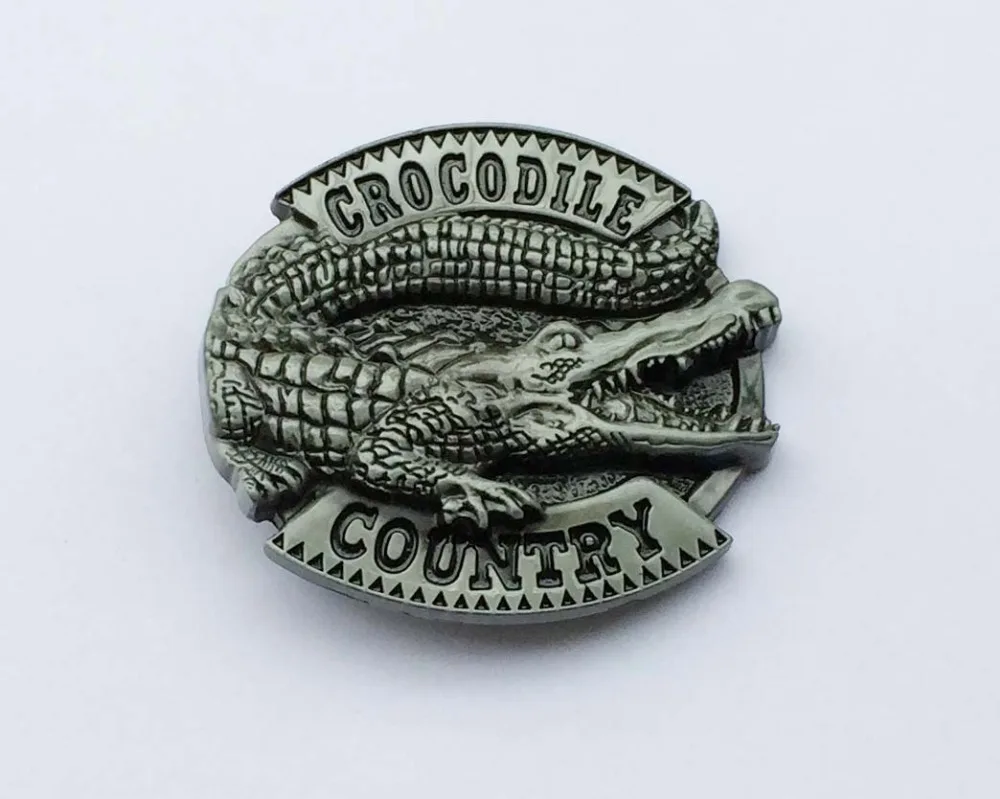 The Crocodile Country Belt Buckle