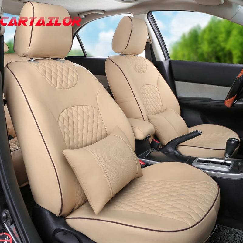 CARTAILOR black car styling protector for benz b class seat covers & supports leatherette front & back seat cover accessories