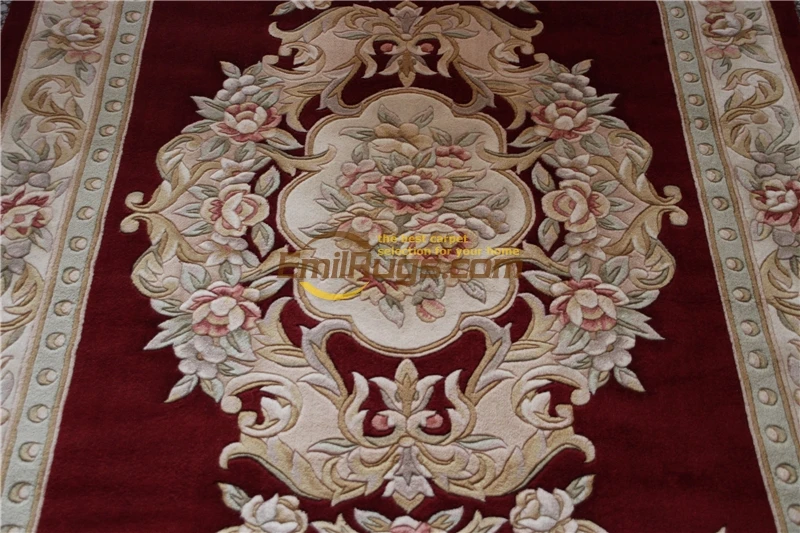 French Savonnerie Hand Knotted Wool Oriental Rug The Craft Of Making Wool By Hand Runner Rugs Mandala Home Decoration