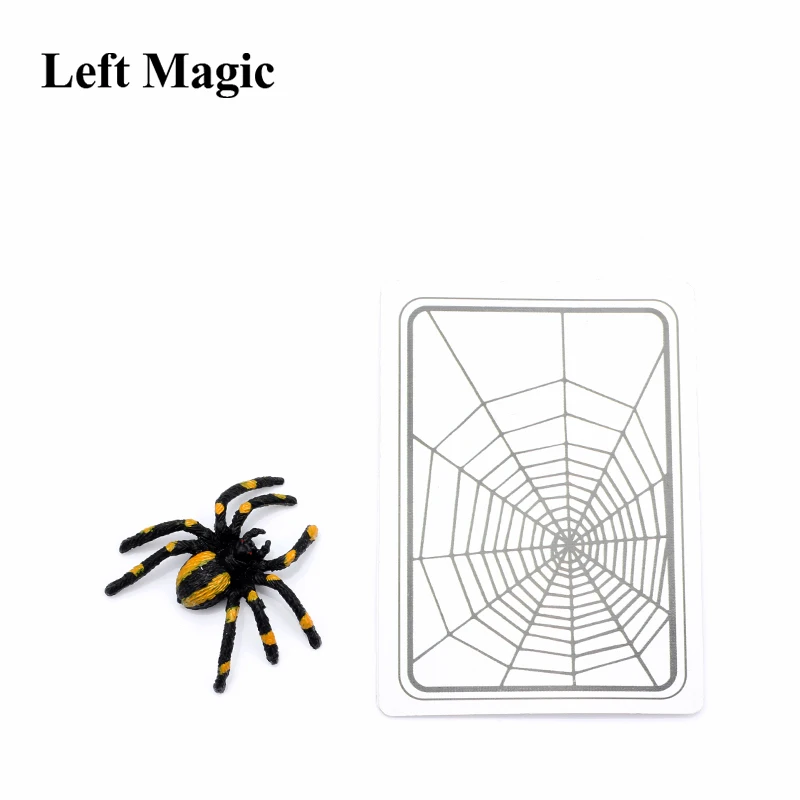 Spider และสุทธิ Magic Trick เว็บการ์ดเคล็ดลับ Magic Props Magic Tricks ของเล่นนักมายากล Gimmick Magic Illusion