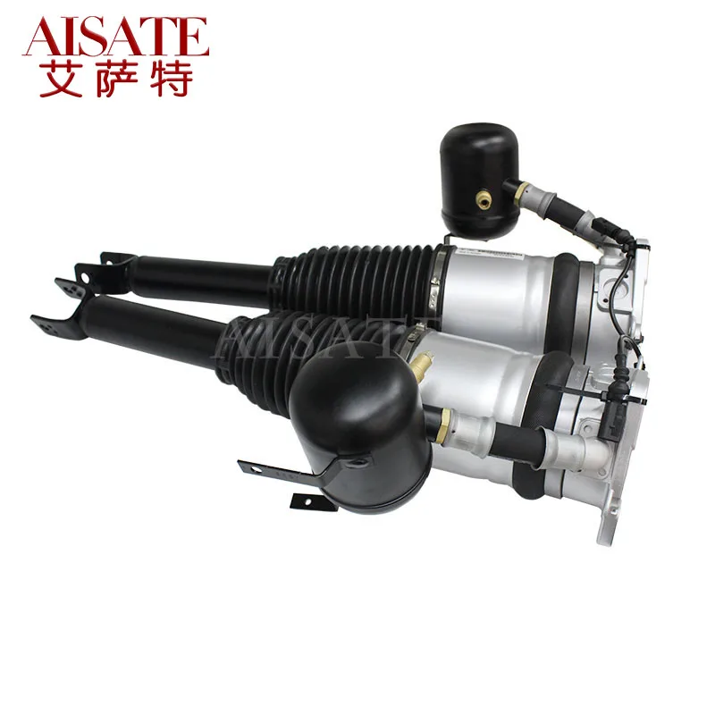 Pair Rear Air Suspension Spring Shock Absorbers For Audi A8 D3 4E Air Ride Strut 2002-2011 4E0616001G 4E0616002G 4E0616001E