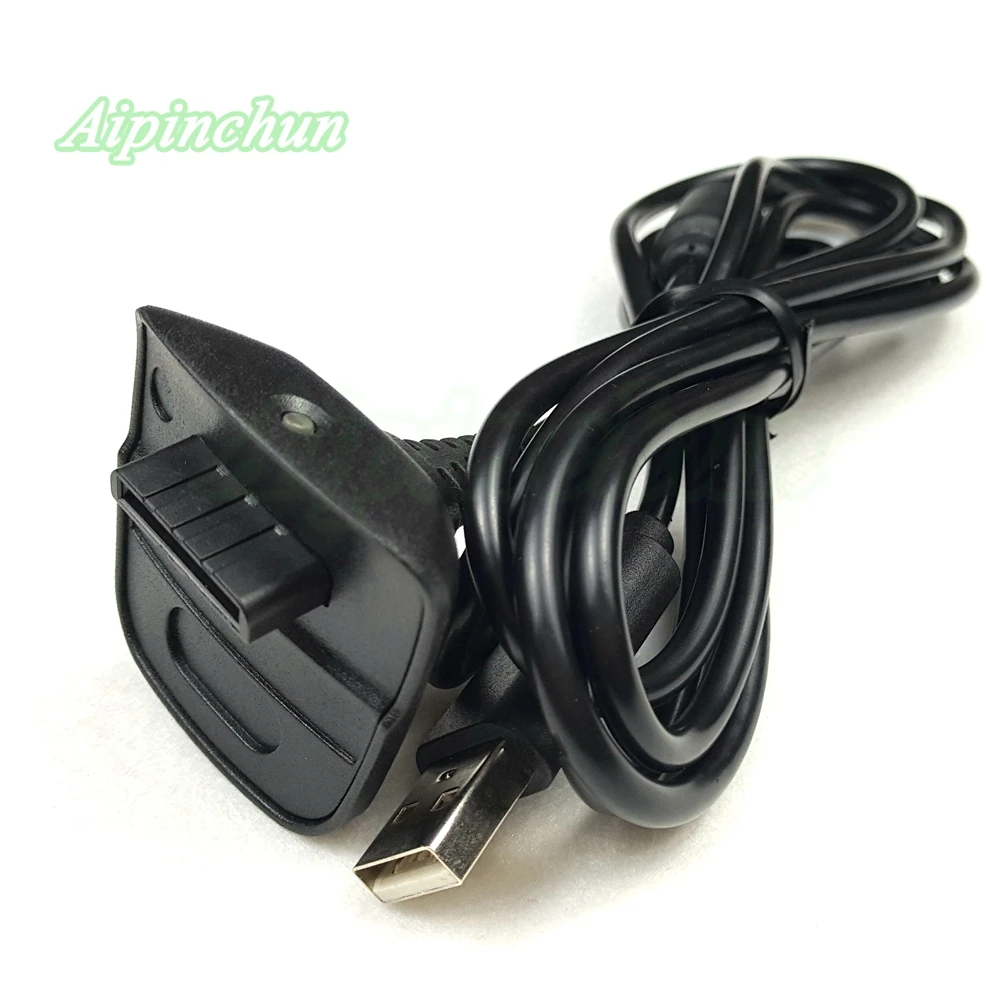 Aipinchun USB Play Charger Charge Cable Cord Adapter with EMIFIL For Xbox 360 Controller