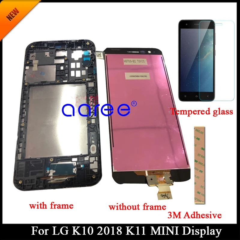 

Tested Grade AAA LCD Display For LG K10 2018 K11 LCD For LG K10 2018 K11 Display LCD Screen Touch Digitizer Assembly With frame