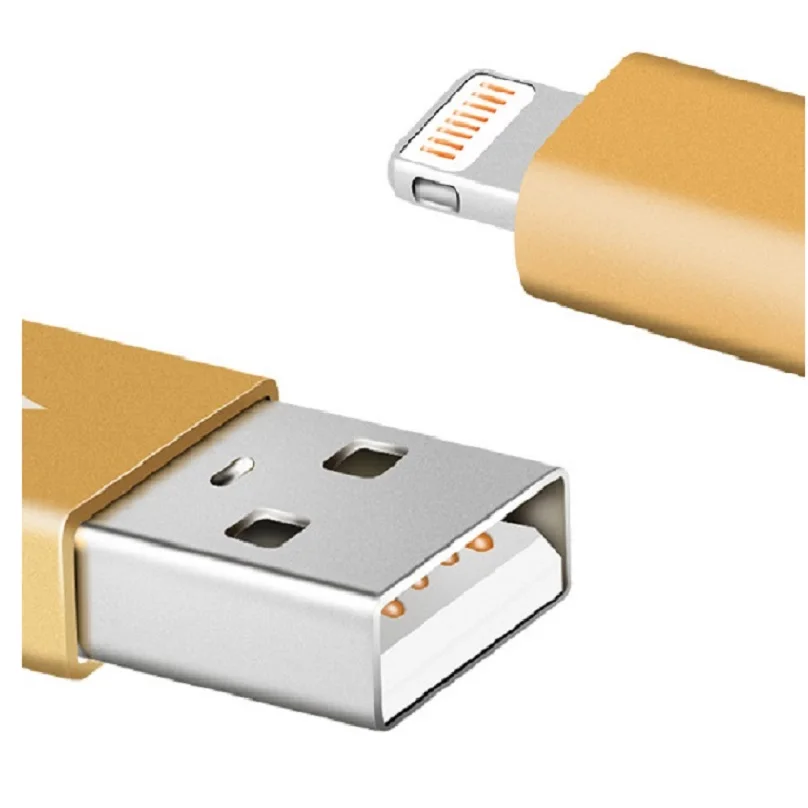 Mới Đầy Màu Sắc Nylon Dòng Kim Loại Cắm cáp usb 8pin cho iPhone 6 6 s Cộng Với 5 s iPadmini 1.5 m