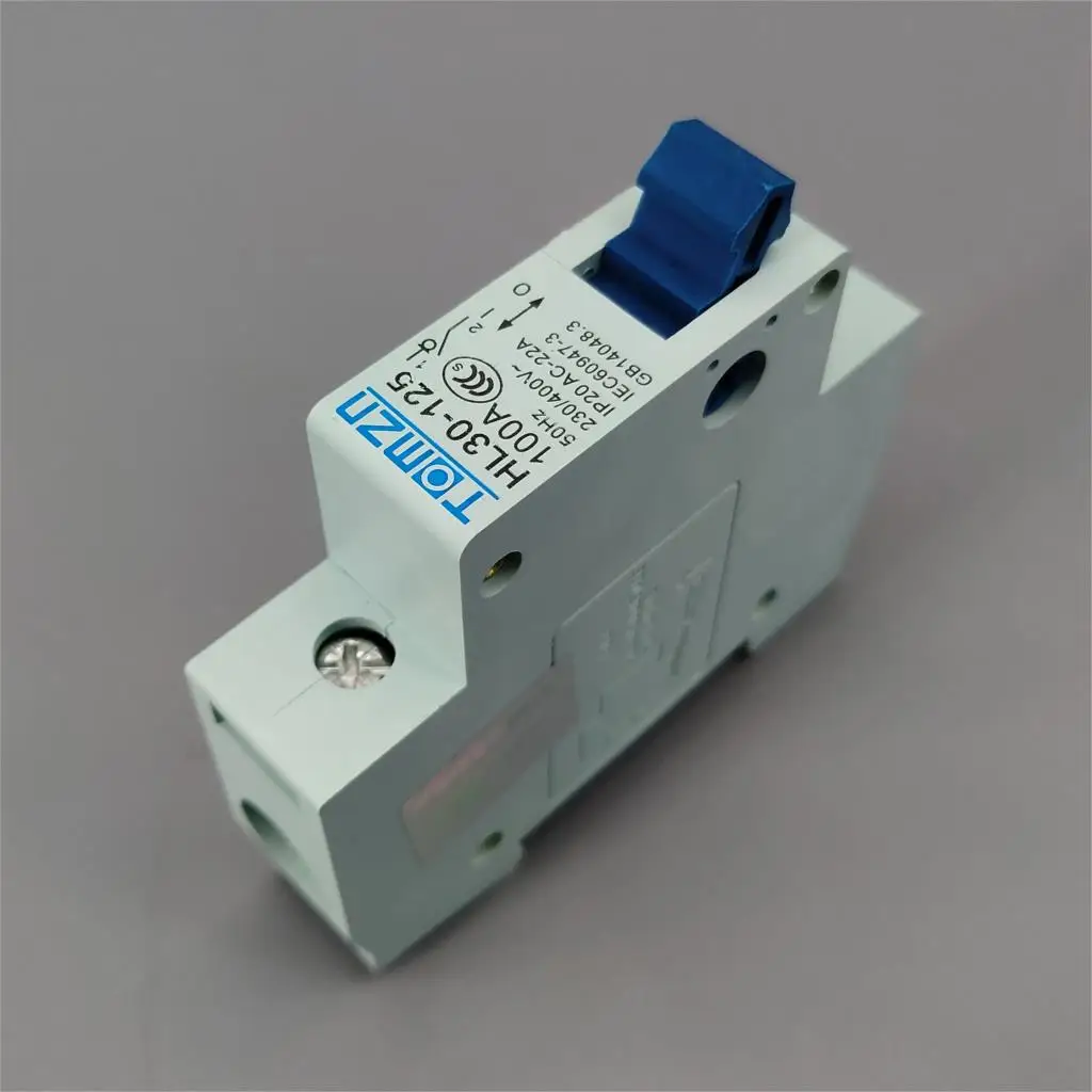 HL30  1P Main Switch Function Disconnector Switch Isolator Circuit Breaker 100A 125A