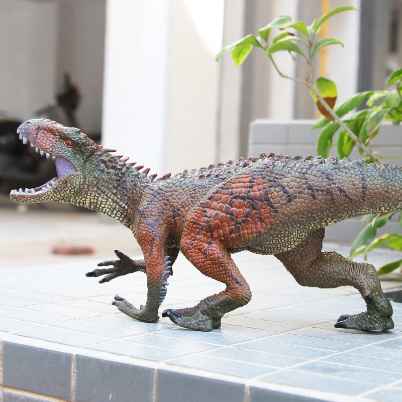 Carcharodontosaurus Toy Dinosaur Action & Toy Figures Animal Model Collection Vivid Hand Painted Souvenir Gift