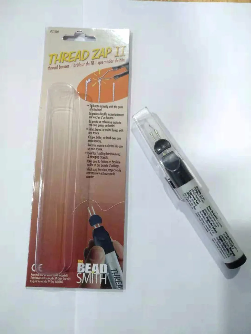 Free Shipping Thread Zap II 2 Thread Burner Welding Wax Pen Welding Crayons for Jewelry Mould Wax