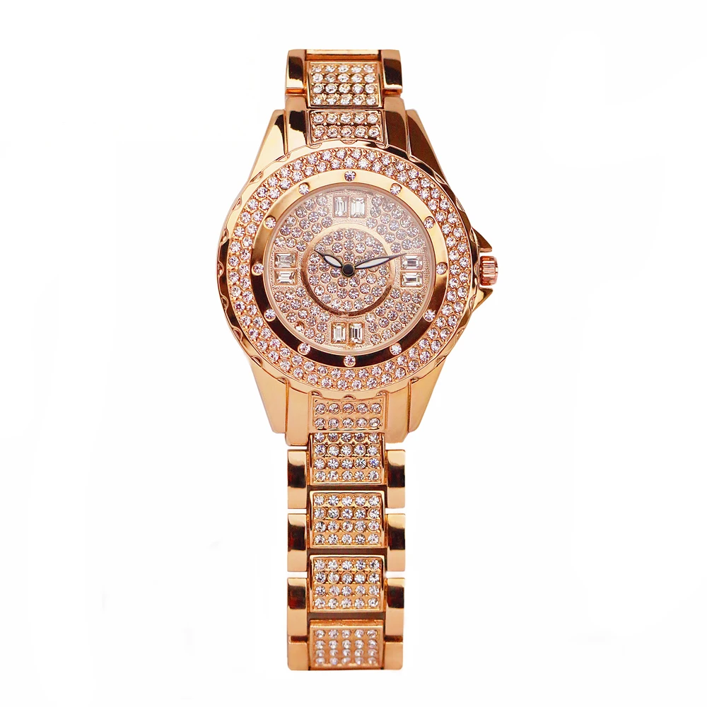 2019 New Luxury Women Watches Diamond Top Brand Elegant Women Dress Quartz Watches Ladies Wristwatch Crystal Relogios Femininos