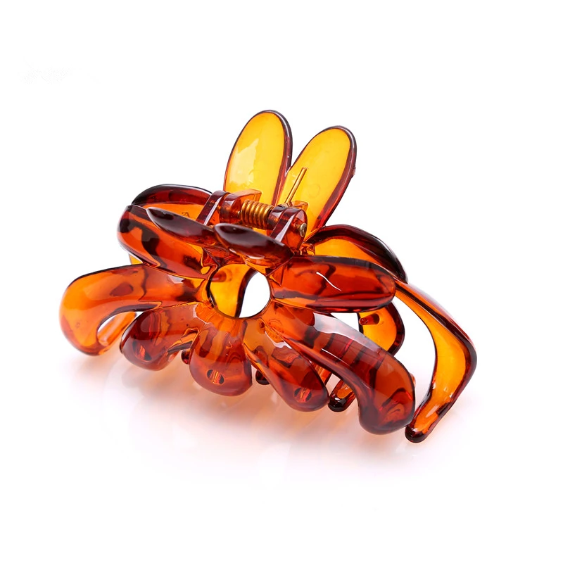 7cm Long New BunnyPlastic Hair Claws for Women Hair Curved Hair Jaw Clips Crab Clamp Grasp Accessories Girls Hairwear