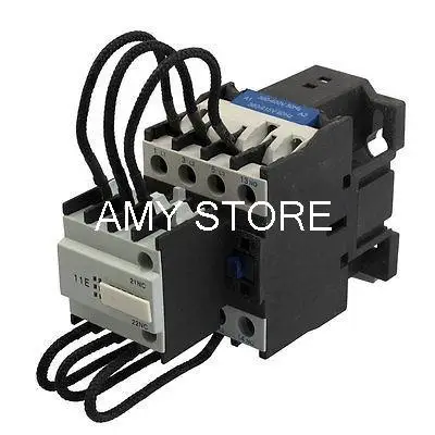 CJ19-32 Ui 500V 380V Coil 32A 3 Pole 1NO Changeover Capacitor AC Contactor