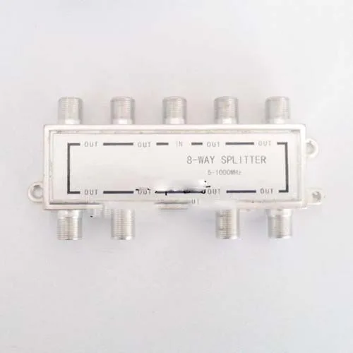 20PCS/LOT Y-Splitter, Antennenverteiler, TV Spliter Factory direct cable TV distributor BOLD signal 8 distributor