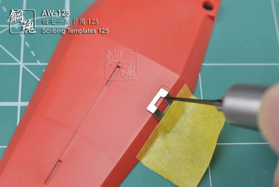 Etching Parts For Militarily Science Fiction Model Scribing Templates AW125 Photo-etched sheets Accept Wholesale