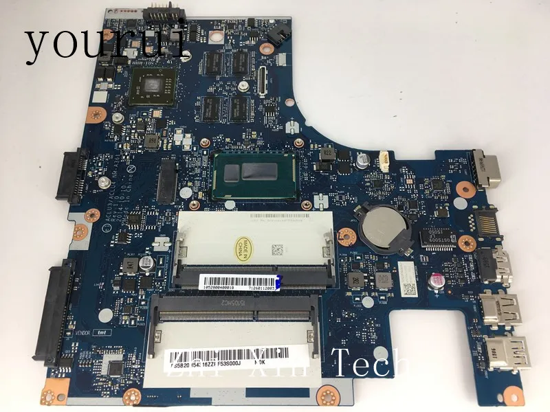 yourui  For Lenovo G40-80 Laptop Motherboard ACLU3/ACLU4 NM-A361 With i7-5500u CPU R5 M330/2GB  Tested work perfect