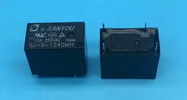 SJ-S-124DMH 24VDC 10A DIP4 32F SANYOU RELAY 1From A,New and original