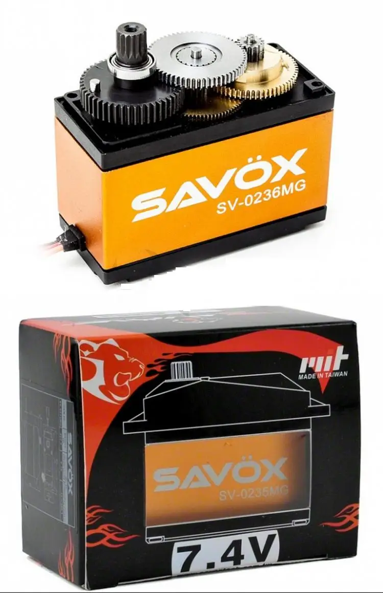 SAVOX Super Torque Savox SV-0236MG High Voltage Digital Servo for 1/5 rc car