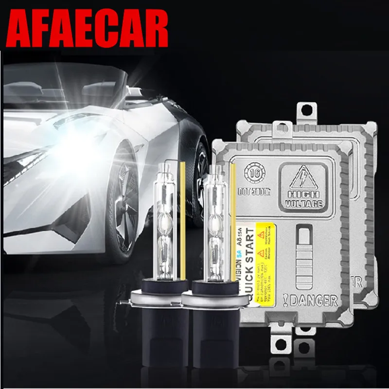 

AFAECAR top quality xenon H1 H3 H7 H8 H9 H11 9005 HB3 9006 HB4 HID headlight kit 5500k light