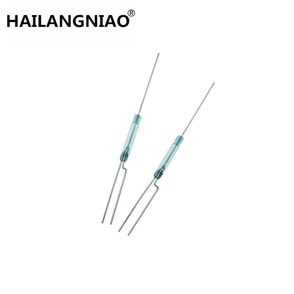 5 قطعة 2X14 الأخضر القصب 3 دبوس المغناطيسي التبديل مفتوحة عادة مغلقة تحويل