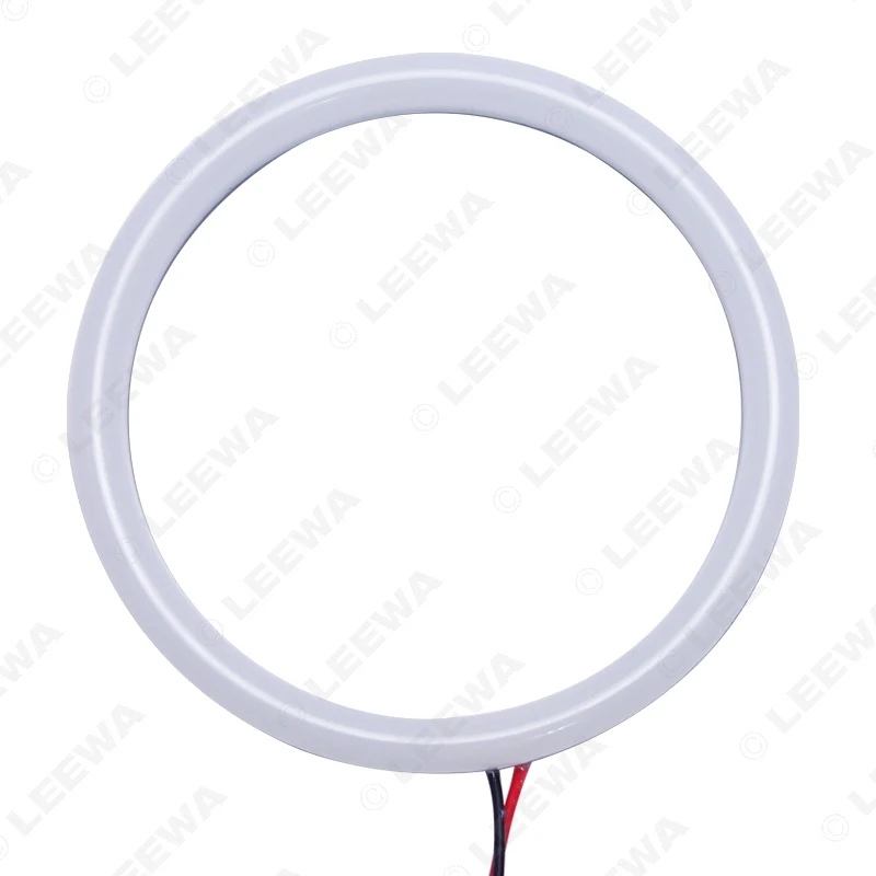 LEEWA 4X100mm Car Auto Halo Rings Cotton Lights SMD LED Angel Eyes for Ford Focus 08+ Bi-Xenon Car Styling White/Blue/Yellow/RGB