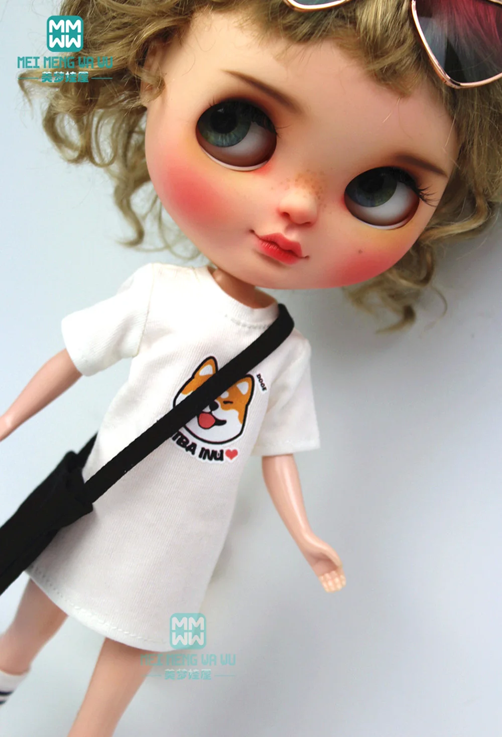 ตุ๊กตาบลายธ์ตุ๊กตาเสื้อผ้าแฟชั่นเสื้อยืดสำหรับ 28-30 ซม. Blyth Azone 1/6 ตุ๊กตาอุปกรณ์เสริม