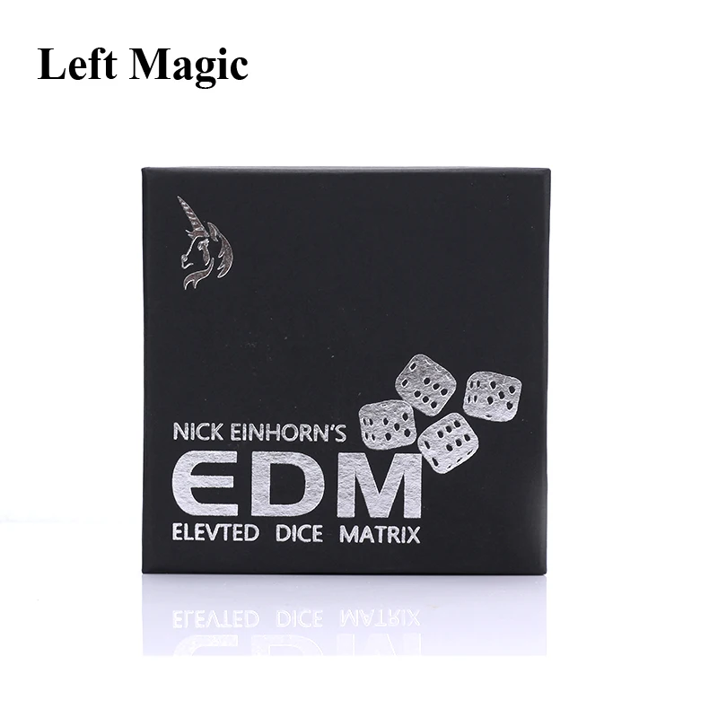 Elevated Dice Matrix Magic Trick (Blue Or Red Random Shipping) Close Up Magic Tricks Illusion Magic Props Card Toys