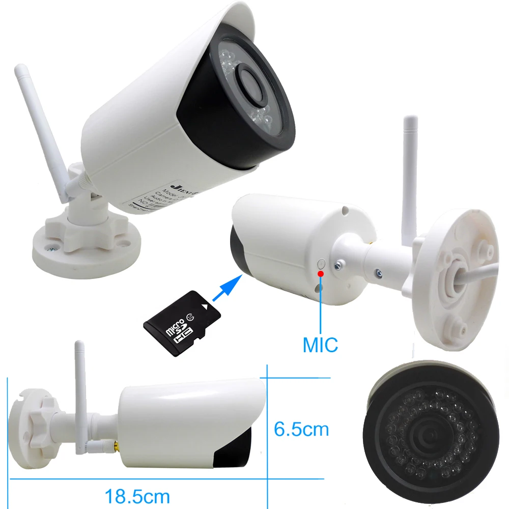 Ip Camera Wifi Camera 1080P Outdoor 960P 720P Cctv Security Video 2mp Wireless Surveillance Onvif Night Vision Audio Home Camera